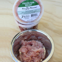 Cargar imagen en el visor de la galería, raw frozen pheasant breast meat for pets